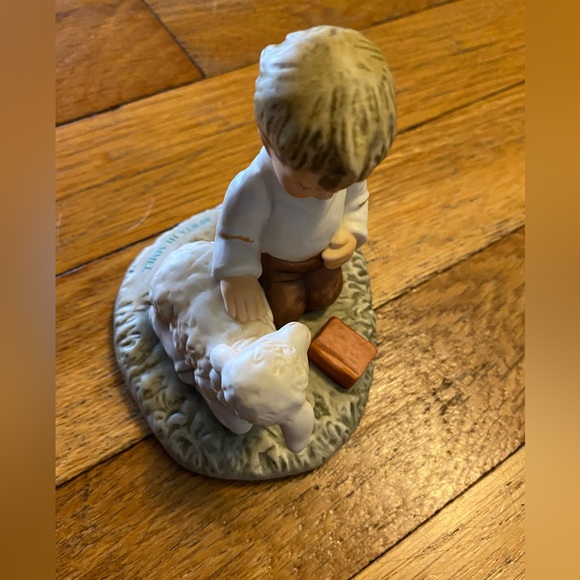 Berta Hummel statue brand new in box. Boy with lamb. So beautiful for a gift ! - Picture 2 of 7